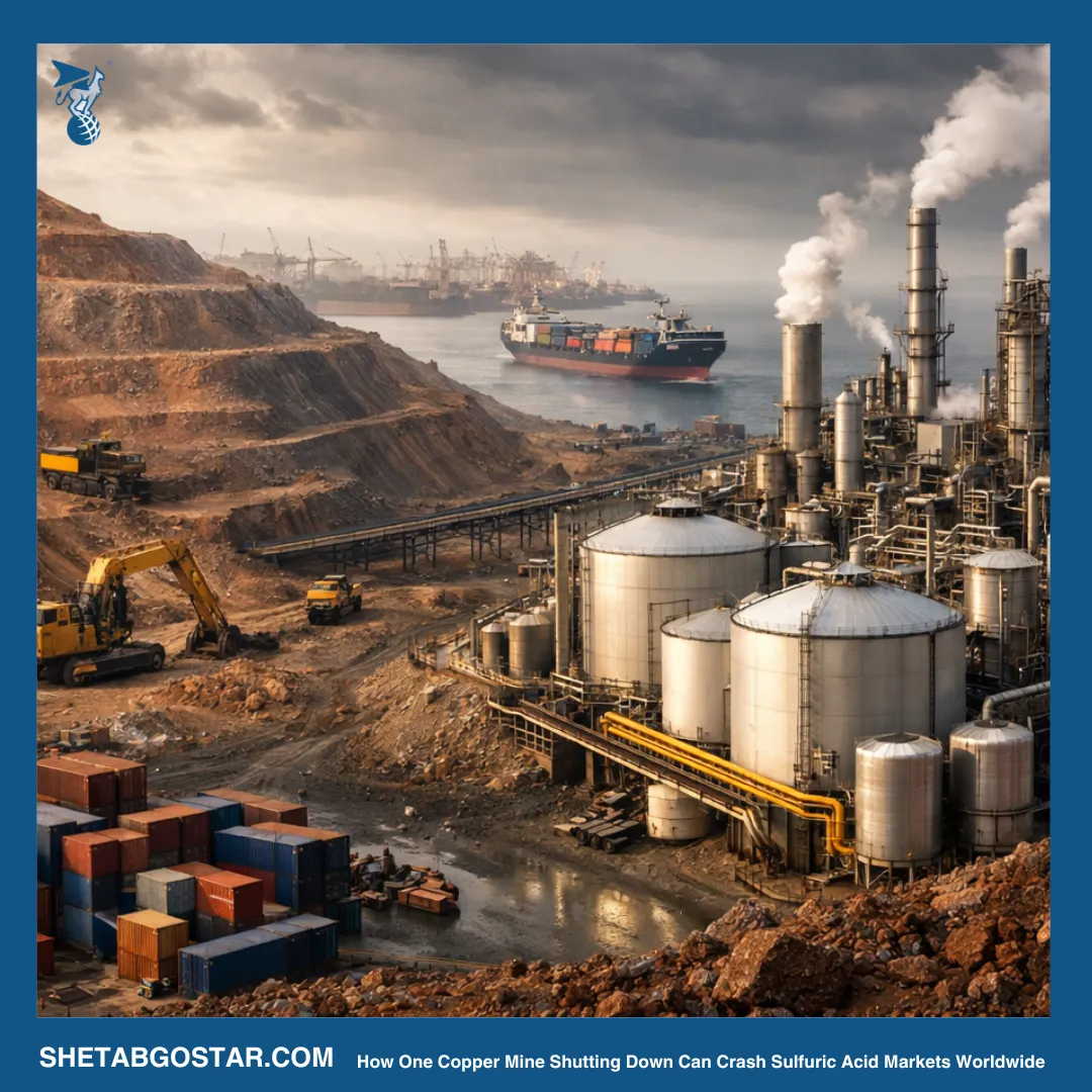 How One Copper Mine Shutting Down Can Crash Sulfuric Acid Markets Worldwide