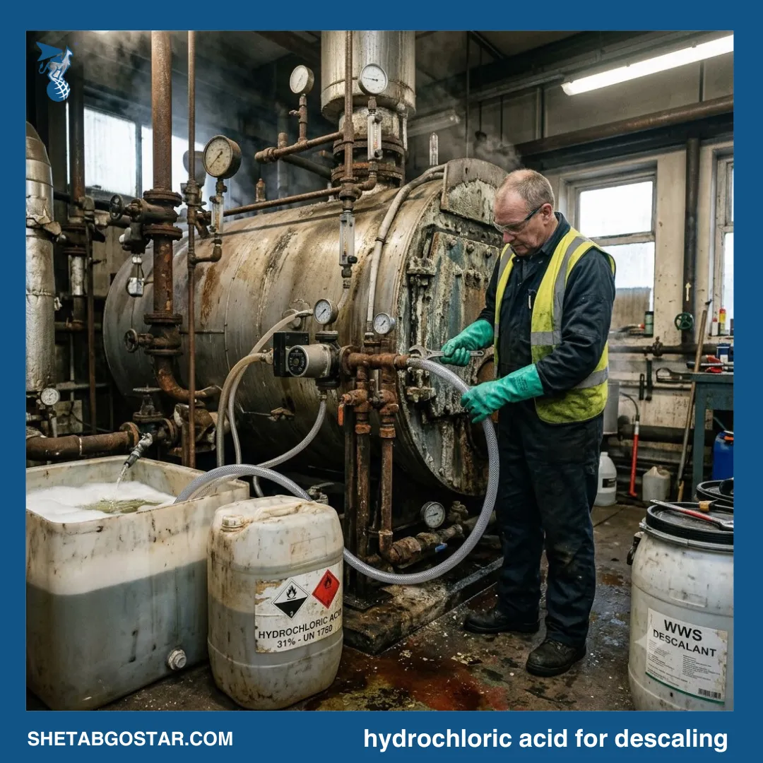 How Hydrochloric Acid is Used for Boiler Descaling and Water Treatment