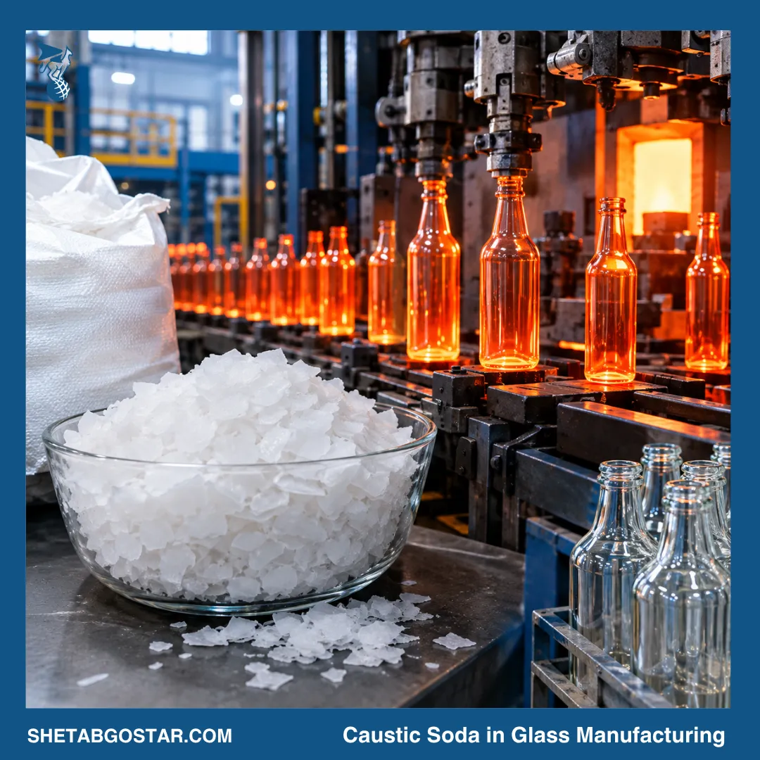 Caustic Soda in Glass Manufacturing: Uses and Applications