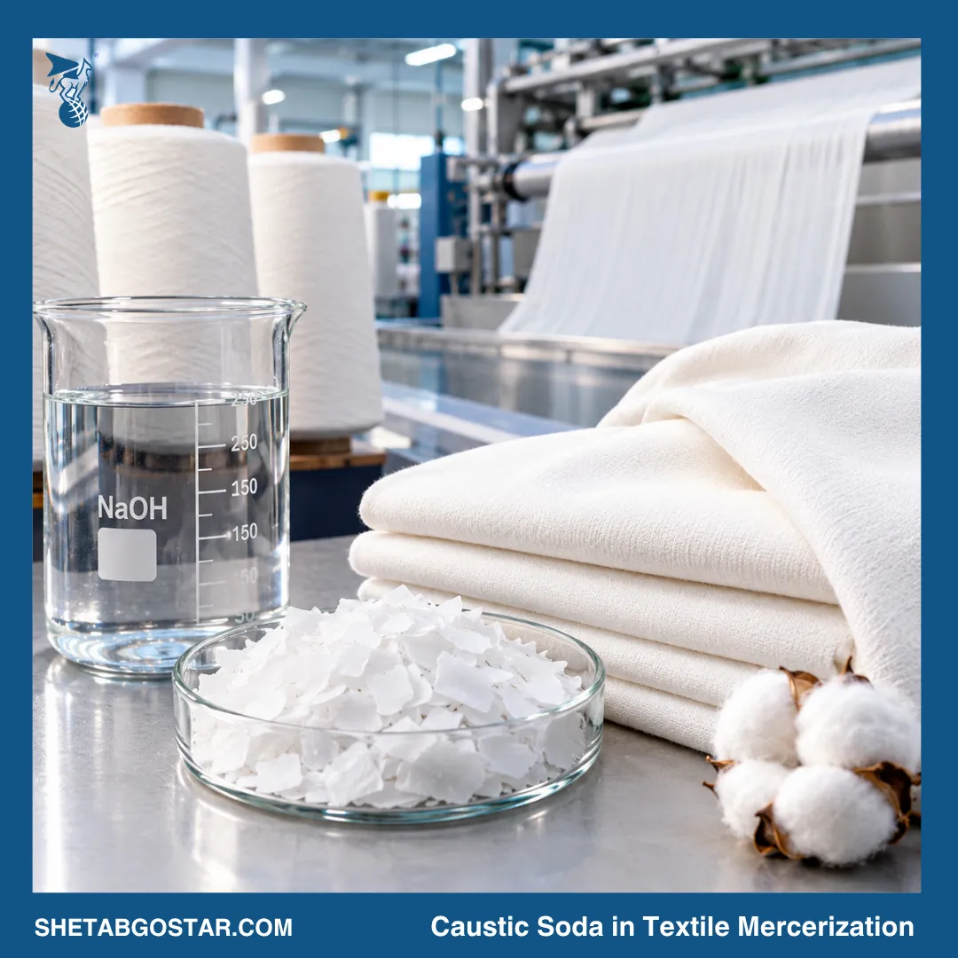 Caustic Soda in Textile Mercerization: Benefits for Cotton