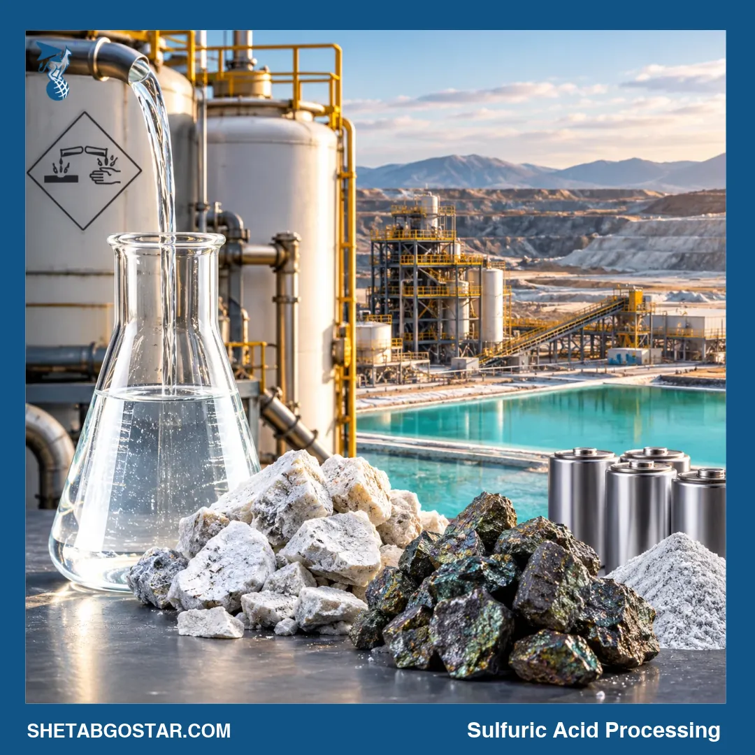 Sulfuric Acid in Lithium and Nickel Processing